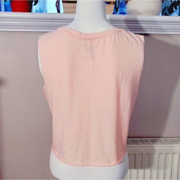 AMERICAN EAGLE OUTFITTERS- Semi- Cropped American flag Print Festival Muscle Tee - Picture 8 of 12